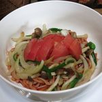 風遊斎 - ピリ辛 トマト スバのアップ