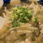 Kinkoku - 高菜と豚肉入塩味らーめん