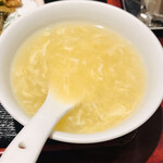 華宴 - 玉子スープ