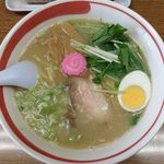 ラーメン 大真 - しおラーメンのアップ