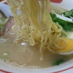 ラーメン 大真 - しおラーメンの麺