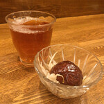 Uzutan - 甘酢団子とシャキシャキ茹でもやし♡美味しい！