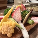 食卓おれんぢ - バーニャカウダ