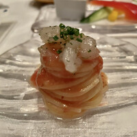 サーラ アマービレ - 牡丹海老とフレッシュトマトのカッペリーニ