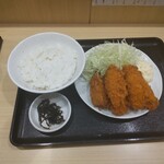 Tonkatsu Hamaya - カキフライ定食
