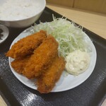 Tonkatsu Hamaya - カキフライ定食