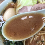 ラーメン 武蔵家 - スープリフト