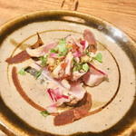 da Uma - 鰹のカルパッチョ　byまみこまみこ