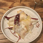 da Uma - ラデイッキオタルティーボ・フェンネルバルブ　燻製メカジキ生ハムサラダ　　byまみこまみこ