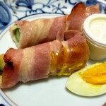 宇豆基野 - アスパラ湯葉ベーコンはオススメですよ！