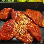 焼肉問屋バンバン - ハラミ定食（1,100円）