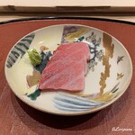 御料理 寺沢 - 青森 大間産の天然本鮪のトロ