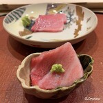 御料理 寺沢 - 青森 大間産の天然本鮪のトロ