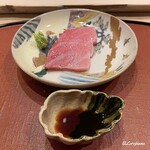 御料理 寺沢 - 青森 大間産の天然本鮪のトロ