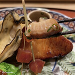 御料理 寺沢 - 赤海鼠の茶ぶり