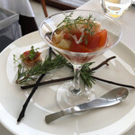 海to里 - アミューズ3種盛り合わせ