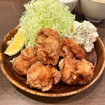 Fried chicken set meal