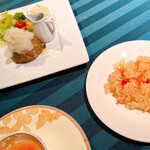 ザ 白梅クラシックガーデン 懐石 白梅 - ワンプレートランチ(ハンバーグ)