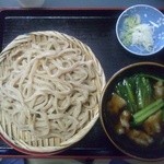 鈴や - 肉もりうどん細麺