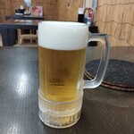 h Kakigoya Yomoda - 生ビール５００円