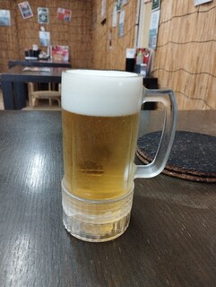 Kakigoya Yomoda - 生ビール５００円