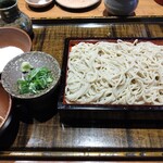 きょうや - 彩（冷たい細麺　とろろとくるみ）1350円