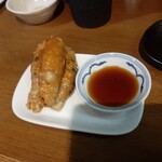 焼鳥の店 ごじから亭 - 鶏皮餃子