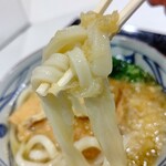 丸亀製麺 - 【2023.2.9(木)】きつねうどん(並盛)510円の麺