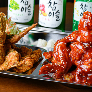 本店的推荐♪请一定品尝一下韩国经典的鸡肉料理。