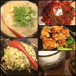 豚旨 うま屋 ラーメン - あまり全体的にインパクトは無いけど、ラーメンよりチャーハンが旨し！！