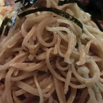 弾力のある蕎麦