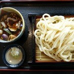 手打ちうどん さわいち - 肉なす汁ともりうどん