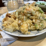 小料理 椿 - かき揚げ天