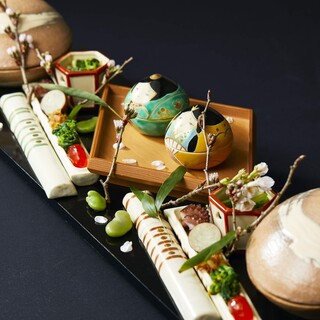 ～四季を彩る国産食材を伝統の器でお愉しみいただけます〜