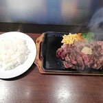 いきなりステーキ - 赤身肩ロースステーキランチ 2440円