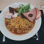 Ramen Tsukemen Kenohi - 濃厚煮干しそば (850円・税込)＋大盛り(120円)