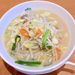 日高屋 - 野菜たっぷりタンメン。¥550。