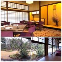 高宮庭園茶寮 - ◆大広間に案内されたのですが、お庭側のお席でしたので眺めがよく嬉しい。