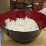 ラーメン 三亀 - ご飯100円