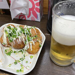 Takoyaki Semmon Ten Karitoro - 生小セット
                        ビール、ちょっと飲んじゃったwww