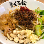 麺屋くろ松 - 担二郎（汁なし）