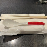 Japanese Soba Noodles 蔦 - 店名刻印入りの割り箸