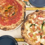 Pizzeria da ISOLANI - マリナーラとプリンチペッサ