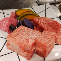 鉄板焼 ステーキ 北野坂 - 黒毛和牛サーロインと神戸牛の赤身