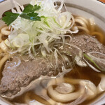 銀座 木屋 - イワシのつみれうどん1400円　新年会で疲れた胃腸に優しい味です。