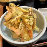 Nagoya Udon - 小海老と野菜のかき揚げ