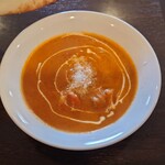 シッディ - ○エビカレー（辛口）
これも変なっ薬っぽい味わいはなく
ピリ辛で美味しい味わい。