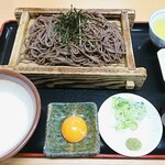 グルメリアきらく - とろろざる蕎麦