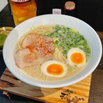 麺屋 我ガ - 煮玉子ラーメン