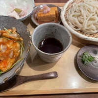 自家製粉石臼挽きうどん 青空blue 本店 - 